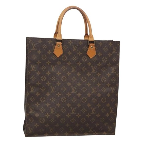 LOUIS VUITTON Monogram Sac Plat Hand Bag - Picture 1 of 16